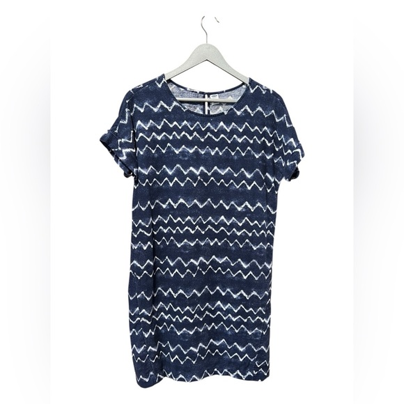 🟣Old Navy Blue Tie-Dye Print Dress – Size Small Petite - Picture 1 of 4